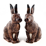 Quail Ceramics: Salt & Pepper Pots: Hares