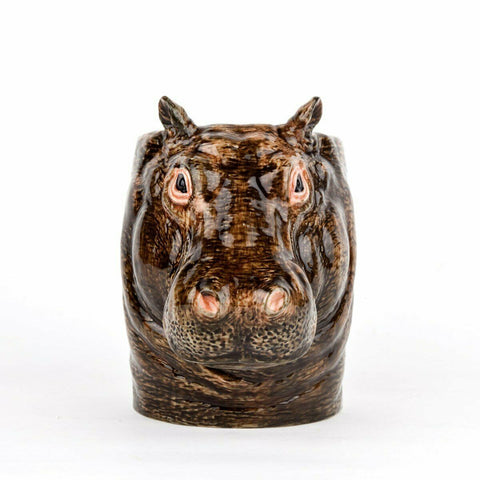 Quail Ceramics: Pencil Pot: Hippo