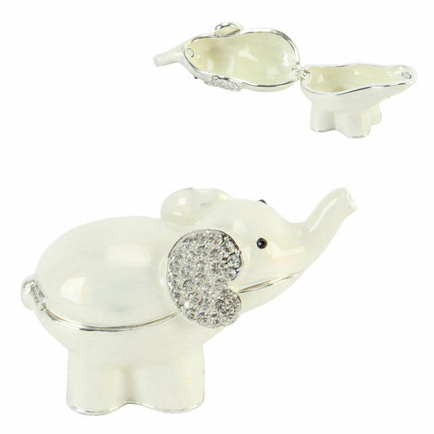 Sophia Collection Jewelled Elephant Trinket Box