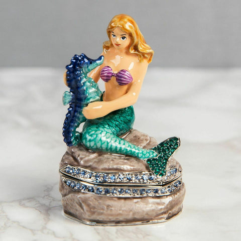 Treasured Trinkets Mermaid Trinket Box