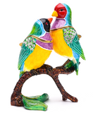 Love Bird Pair Trinket Box From Juliana Treasured Trinkets