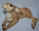 Babbacombe Pottery Moon Gazing Hare Lying Down