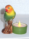 Quail Ceramics: T- Lite Holder: Love Bird