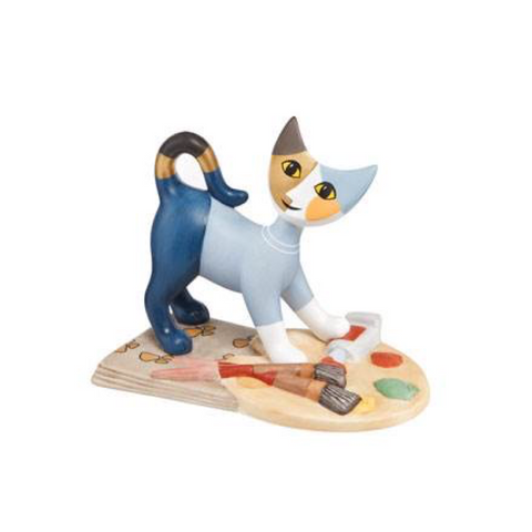 Rosina Wachtmeister Cat Figurine Maestro Pittore