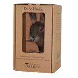 Wildlife Garden: Hook Hand Carved Mountain Hare