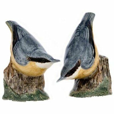 Quail Ceramics: Salt & Pepper Pots: Nuthatch