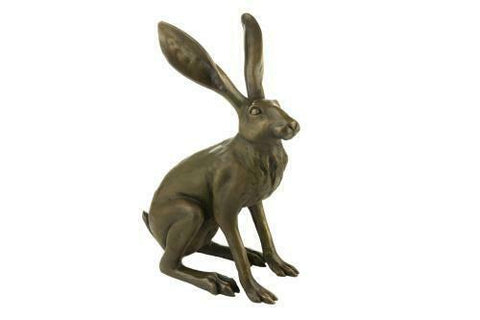 ORIELE BRONZE - LARGE ALERT HARE