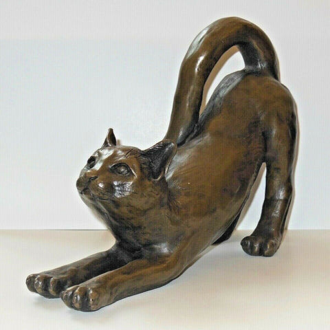 ORIELE BRONZE - CAT STRETCHING