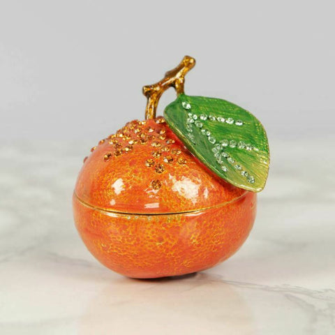 Sophia Collection Trinket Box Orange