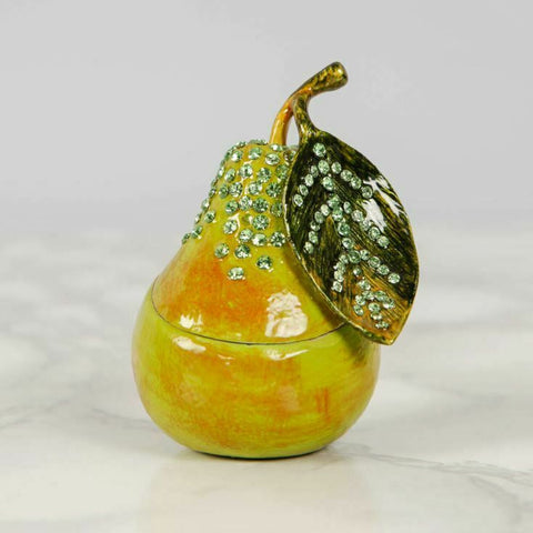Treasured Trinkets by Sophia Pear Trinket Box
