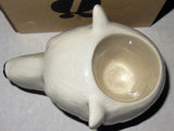 Quail Ceramics: Face Egg Cup: Polar Bear
