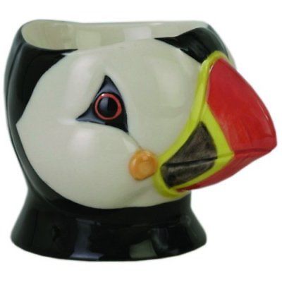 Puffin Face Egg Cup From Quail Ceramics