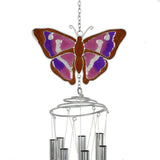 Purple Emperor Butterfly Windchime