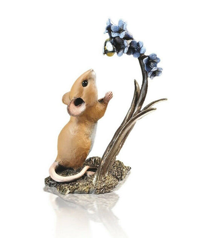 Richard Cooper Studio Mouse With Bluebell And Bee