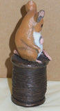 Mouse On Cotton Reel From The Richard Cooper Studio