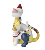 Rosina Wachtmeister Cats Figurine Famiglia Felice