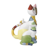 Rosina Wachtmeister Cats Figurine Famiglia Felice
