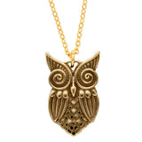 ST JUSTIN BRONZE OWL PENDANT