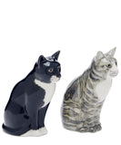 Quail Ceramics: Salt & Pepper Pots: Cats "Sadie & Smartie"