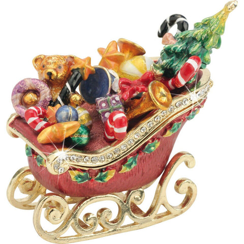 Arora Design Craycombe Santa's Sleigh Trinket Box