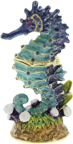 Treasured Trinkets Seahorse Trinket Box
