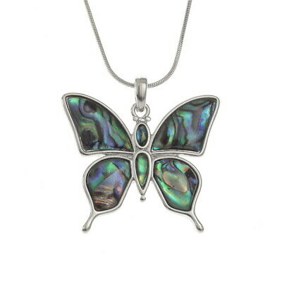 TIDE FASHION JEWELLERY Pendant Blue Shell Butterfly