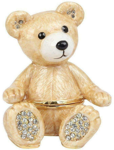 Treasured Trinkets Teddy Bear Trinket Box