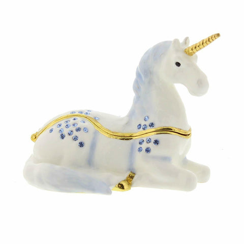 Treasured Trinkets Unicorn Trinket Box