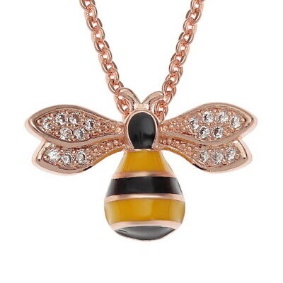 WISH FASHION JEWELLERY - Enamelled Bee Necklace