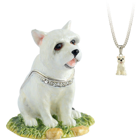 Hidden Secrets West Highland Terrier Trinket Box