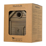 Wildlife Garden Green Umber Multi Hook Bird House