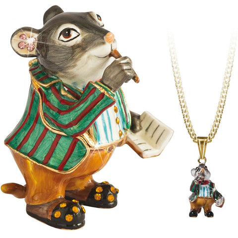 Hidden Treasures Wind In The Willows Ratty Trinket Box