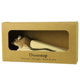 Wildlife Garden: Doorstop: Wood With Mouse