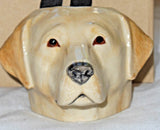 Quail Ceramics Yellow Labrador Face Egg Cup