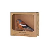 Wildlife Garden Decobird Carved Wooden figure of Chaffinch