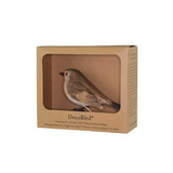 Carved Wooden Robin Decobird From Wildlife Garden