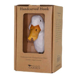 Hand Carved Duck With Hook By Wildlife Garden