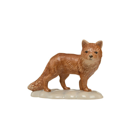 Goebel Porcelain Fox In The Snow